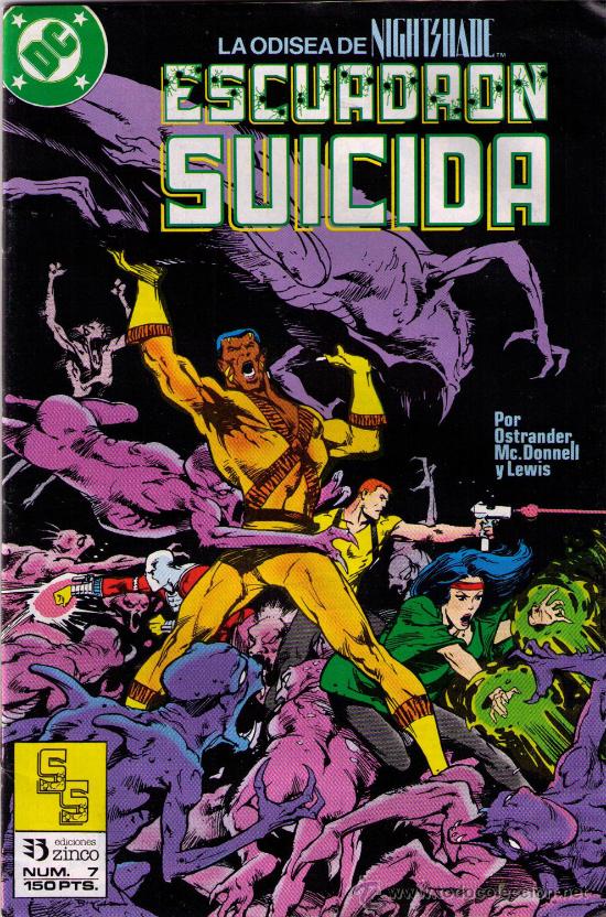 C&oacute;mics: ESCUADRON SUICIDA - N&ordm; 7 - PVP 150 PTAS. - Foto 1