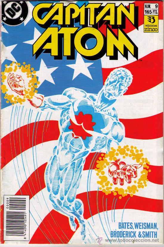 C&oacute;mics: CAPITAN ATOM - N&ordm; 9 - PVP 165 PTAS. - EDICIONES ZINCO. - Foto 1