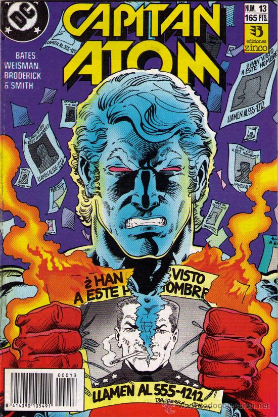 C&oacute;mics: CAPITAN ATOM - N&ordm; 13 - PVP 165 PTAS. - EDICIONES ZINCO. - Foto 1