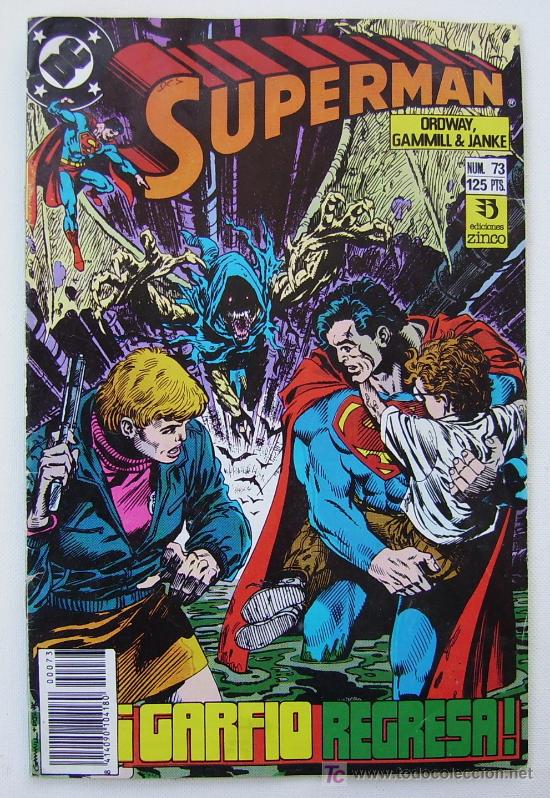 C&oacute;mics: SUPERMAN -GARFIO REGRESA- N&ordm; 73 - Foto 1