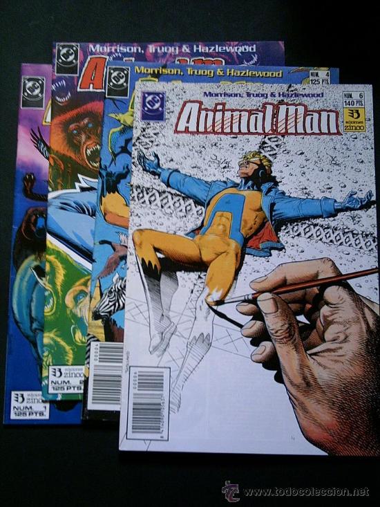 C&oacute;mics: ANIMAL MAN NUMERO 4 Y 6 IMPECABLES - Foto 1