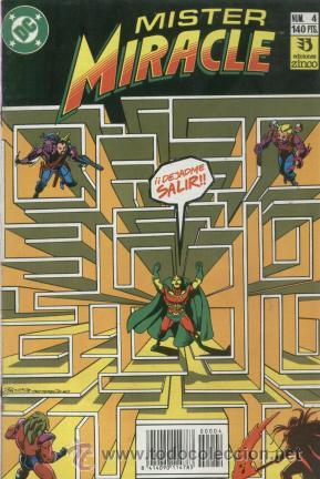 C&oacute;mics: MISTER MIRACLE 1&ordf; EDICION - NUMERO 4 - DC COMICS - EDICIONES ZINCO - Foto 1