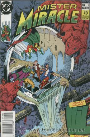 C&oacute;mics: MISTER MIRACLE 1&ordf; EDICION - NUMERO 5 - DC COMICS - EDICIONES ZINCO - Foto 1