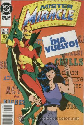 C&oacute;mics: MISTER MIRACLE 1&ordf; EDICION - NUMERO 8 - DC COMICS - EDICIONES ZINCO - Foto 1