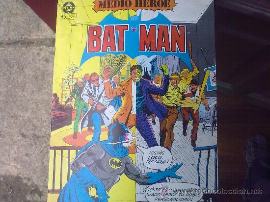 C&oacute;mics: Batman n&ordm;1. Medio Heroe... de Gerry Conway (Forum, 1984) - Foto 1