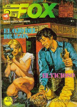 C&oacute;mics: FOX (ZINCO) ER&Oacute;TICO ORIGINAL 1987 LOTE - Foto 1