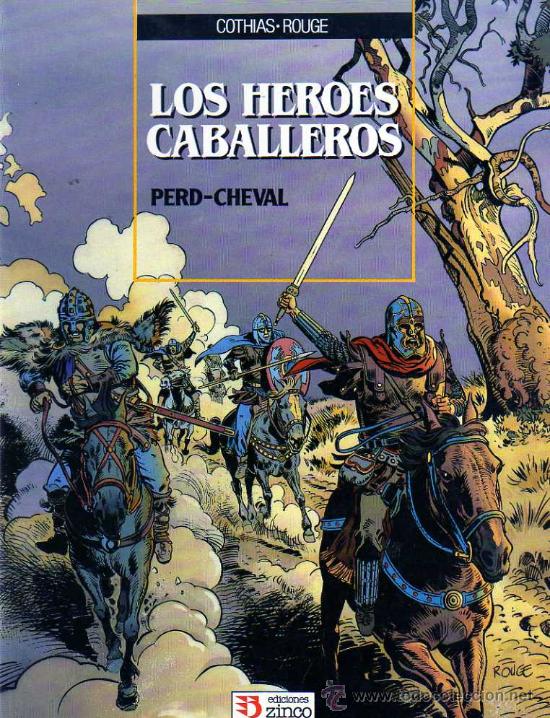 C&oacute;mics: Los H&eacute;roes Caballeros.Ed. Zinco - Foto 1