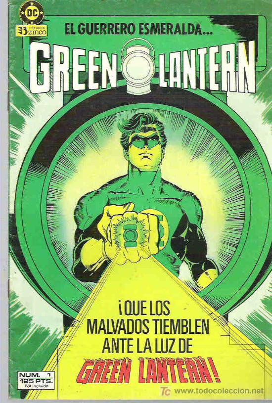 C&oacute;mics: green latern - el guerrero esmeralda ** num 1 1986 - Foto 1