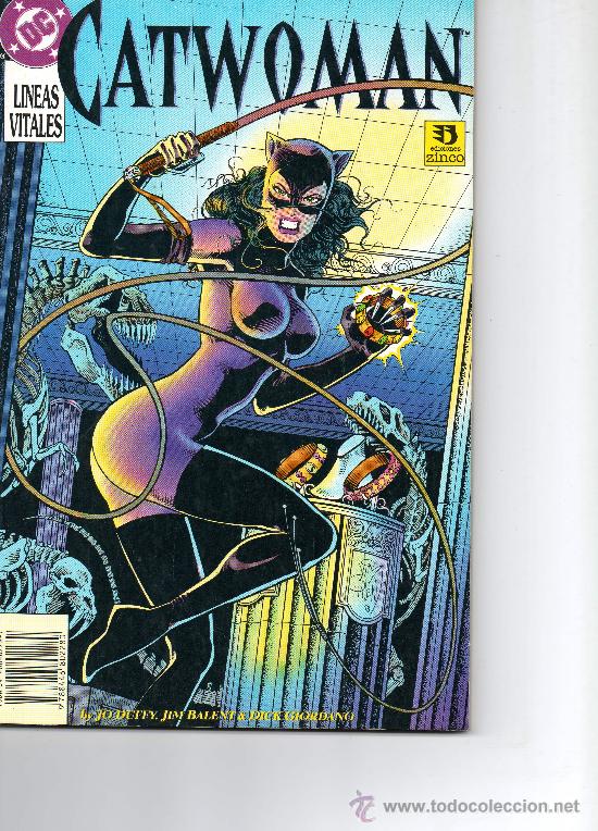 C&oacute;mics: CATWOMAN LINEAS VITALES          DE ZINCO - Foto 1