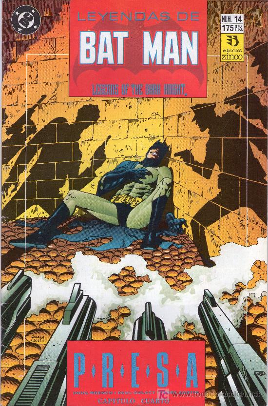 C&oacute;mics: 378-BAT MAN- EDICIONES DC.ZINCO- NUM. 14 (175 PTS) - Foto 1