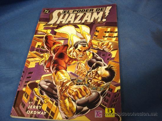 C&oacute;mics: CAPITAN MARVEL EN EL PODER DE SHAZAM. JERRY ORDWAY. DC COMICS. EDICIONES ZINCO 1995 - Foto 1