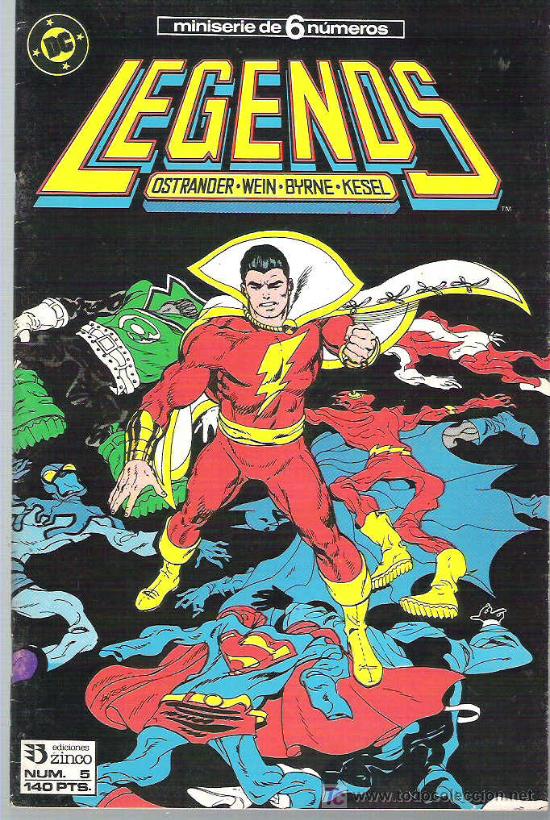 C&oacute;mics: legends - num 5 miniseriede 6 numeros * - Foto 1