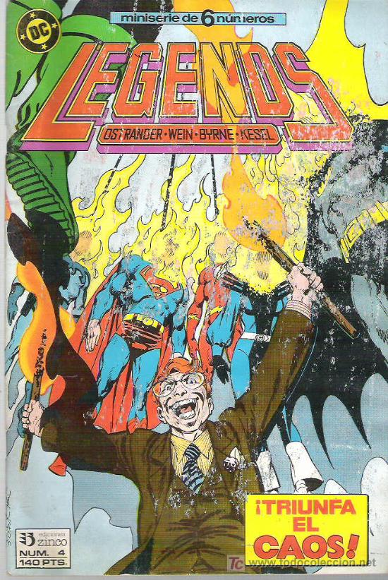 C&oacute;mics: legends miniserie de 6 numeros n&ordm; 4 - Foto 1