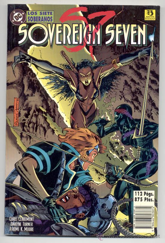 C&oacute;mics: &rdquo;SOVEREIGN SEVEN&rdquo; - DC - EDICIONES ZINCO - A&ntilde;o 1996. - Foto 1