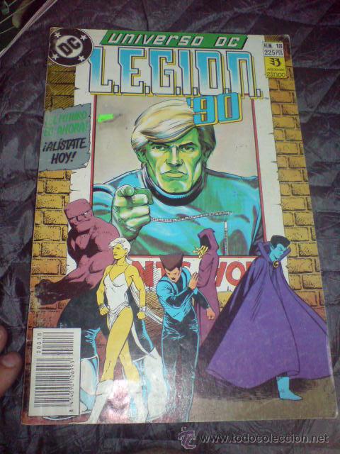 C&oacute;mics: LEGION 90 N&ordm; 18 - DC (ZINCO) 1989 - Foto 1
