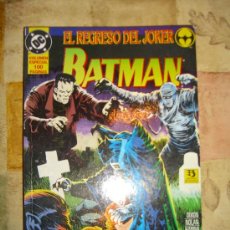 Cómics: BATMAN EL REGRESO DEL JOKER CJ 1. Lote 19717023