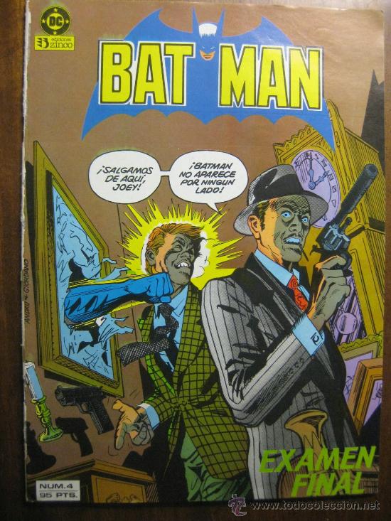 C&oacute;mics: BAT MAN 4 - EDICIONES ZINCO - Foto 1