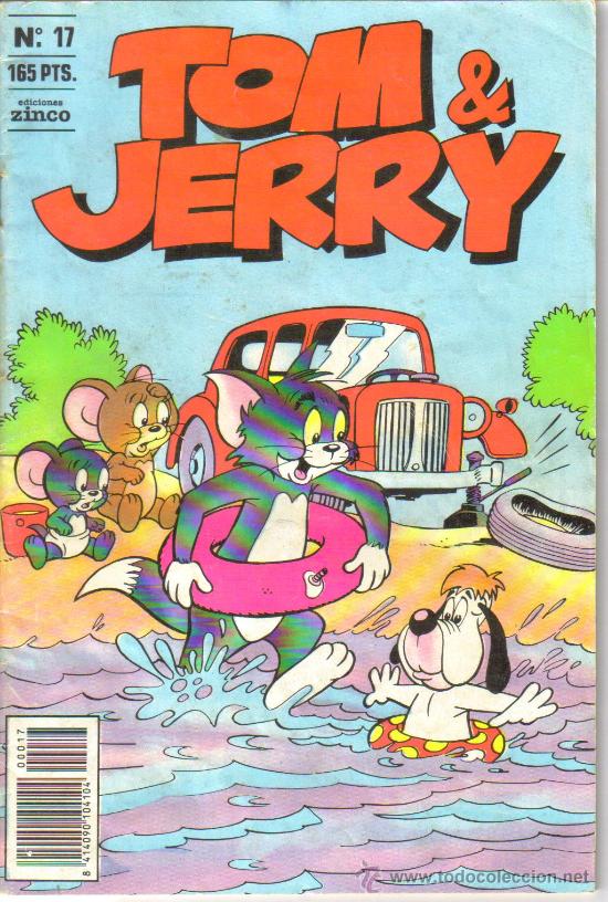 C&oacute;mics: TOM Y JERRY N&ordm;17  EDICIONES ZINCO.  A&Ntilde;O 1988. - Foto 1