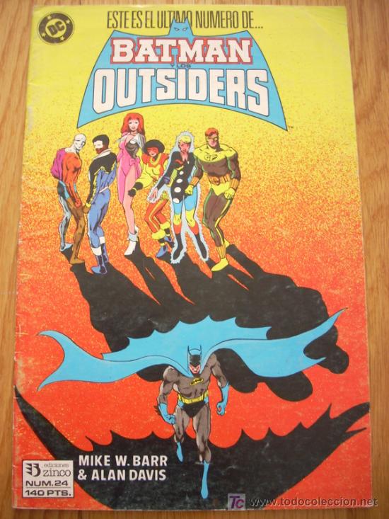 C&oacute;mics: batman y los outsiders n&ordm; 24 (&uacute;ltimo n&uacute;mero) - Foto 1