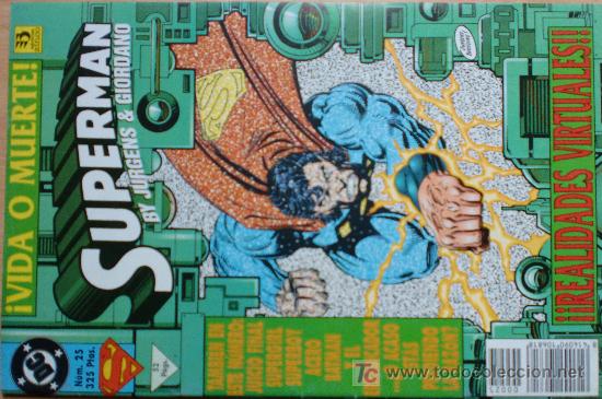 SUPERMAN ,VIDA O MUERTE-Nº25-1995- (Tebeos y Comics - Zinco - Superman)