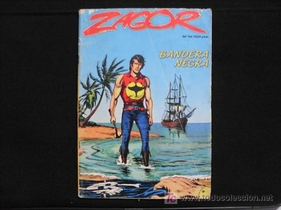 C&oacute;mics: zagor n&ordm; 14 bandera negra - Foto 1