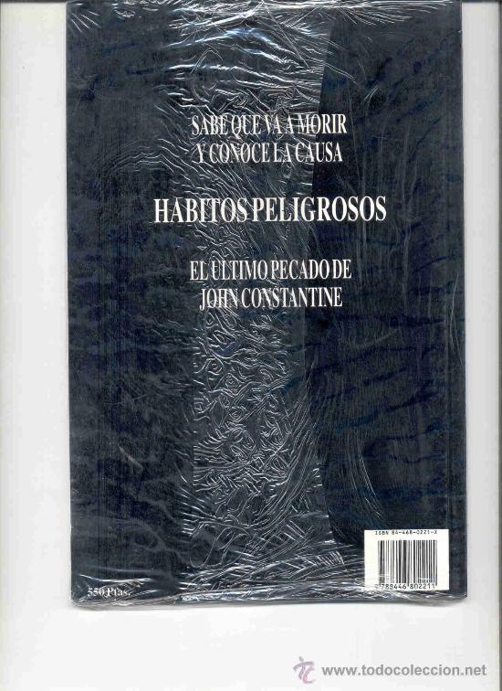 C&oacute;mics: JOHN CONSTANTINE HELLBLAZER HABITOS PELIGROSOS TOMO 1 ZINCO - Foto 2