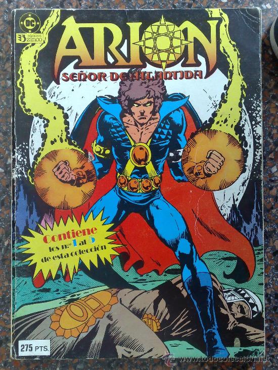C&oacute;mics: Arion, se&ntilde;or de la atlantida. retapado con los numeros 1 al 5. - Foto 1