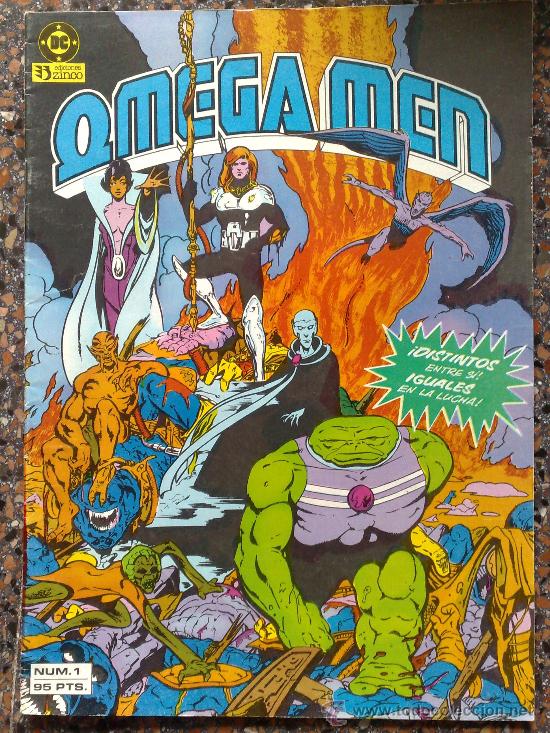 C&oacute;mics: omega men. numero 1. ediciones zinco. - Foto 1