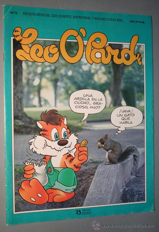 C&oacute;mics: LEO O&acute;PARD N&ordm; 3 - REVISTA MENSUAL DE EDICIONES ZINCO - Foto 1