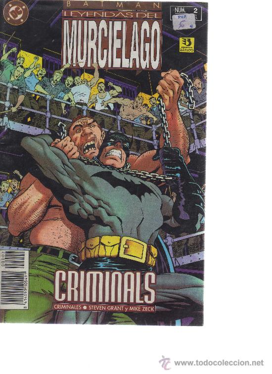 C&oacute;mics: Batman - Leyendas del Murci&eacute;lago (N&uacute;mero 2) - CJ226 - Foto 1