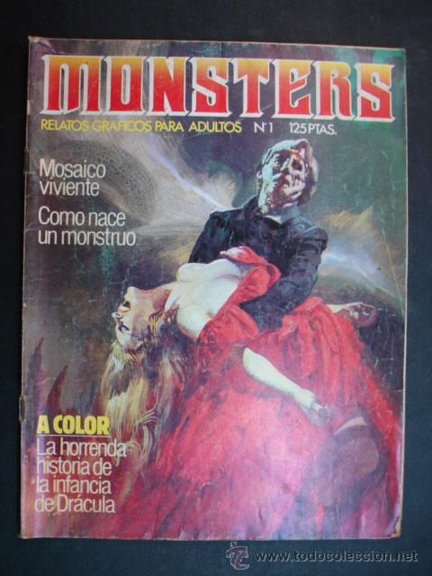 C&oacute;mics: MONSTERS. N&ordm; 1. 1981. - Foto 1