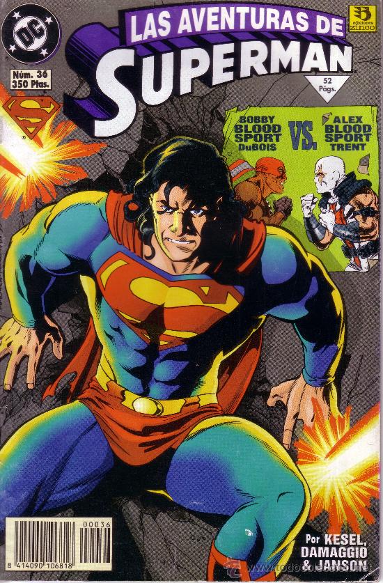C&oacute;mics: LAS AVENTURAS DE SUPERMAN  N&ordm; 36 - DC - Foto 1
