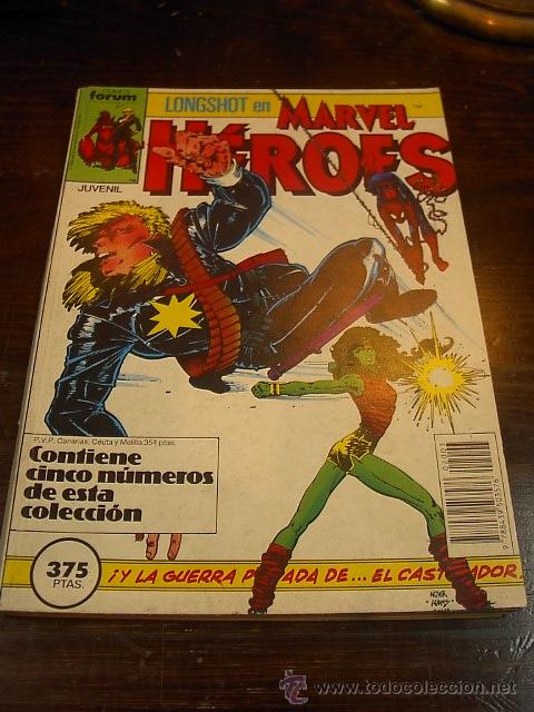 C&oacute;mics: Comics Forum, Longshot en Marvel Heroes - Foto 1