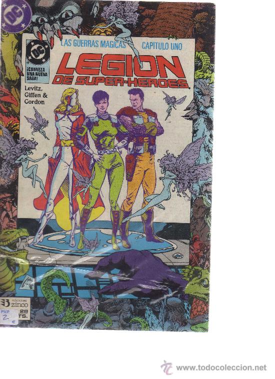 C&oacute;mics: Legi&oacute;n de Super-heroes - N&uacute;mero 28 - CJ43 - Foto 1