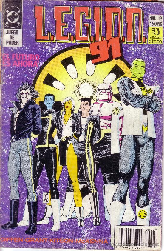 C&oacute;mics: LEGION  91 - N&ordm; 9 - ZINCO - Foto 1