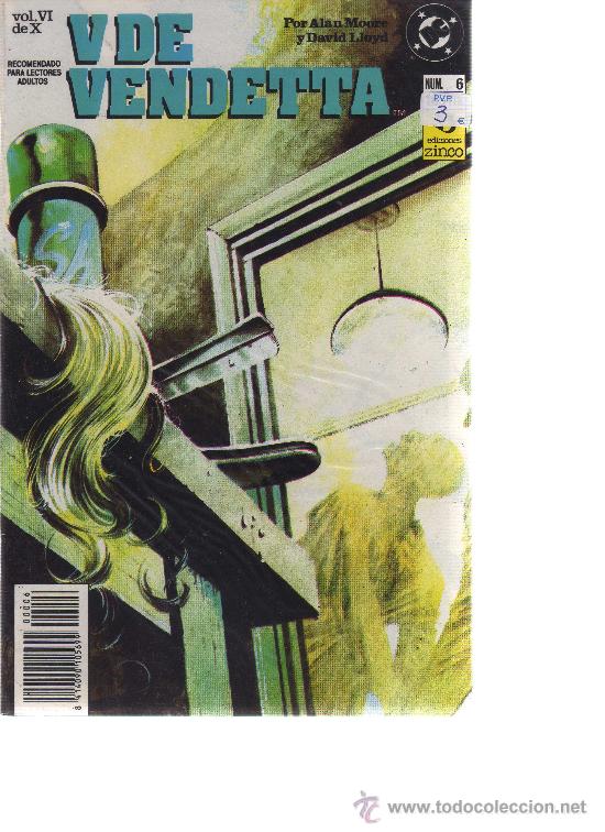 C&oacute;mics: V de Vendetta (Ediciones Zinco, N&ordm; 6 de 10) - CJ34 - Foto 1