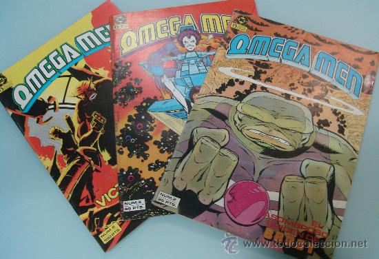 C&oacute;mics: LOTE DE 3 OMEGA MEN - N&ordm;S. 2, 3 Y 6 - Foto 1
