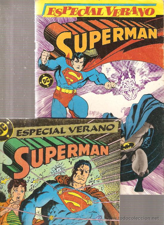 C&oacute;mics: SUPERMAN . ESPECIAL VERANO - NUMEROS 2 Y 4 - Foto 1
