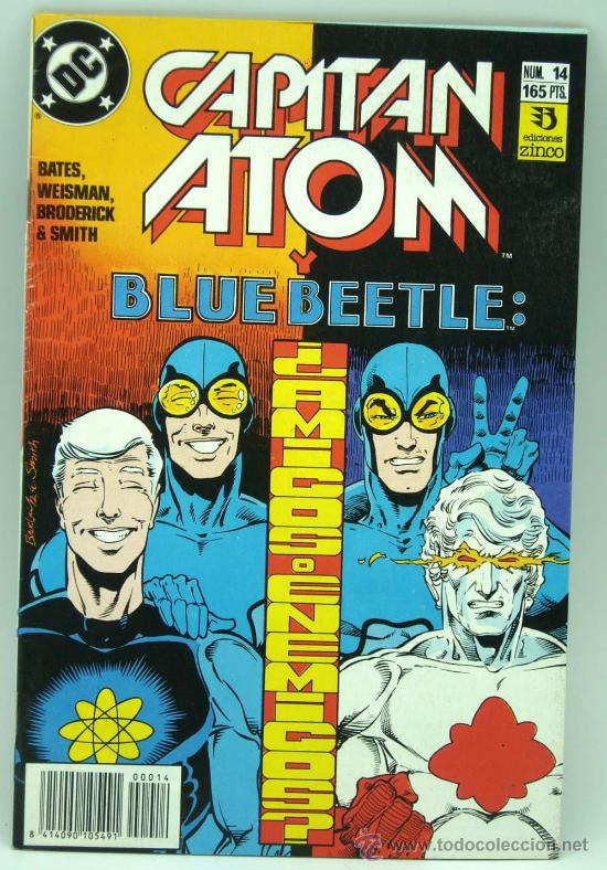 C&oacute;mics: Capitan Atom n&ordm; 14 Ed Zinco 1988 - Foto 1