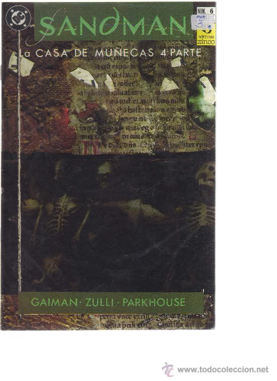 C&oacute;mics: Sandman - N&uacute;mero 6 (La casa de mu&ntilde;ecas 4&ordf; parte) - CJ43 - Foto 1
