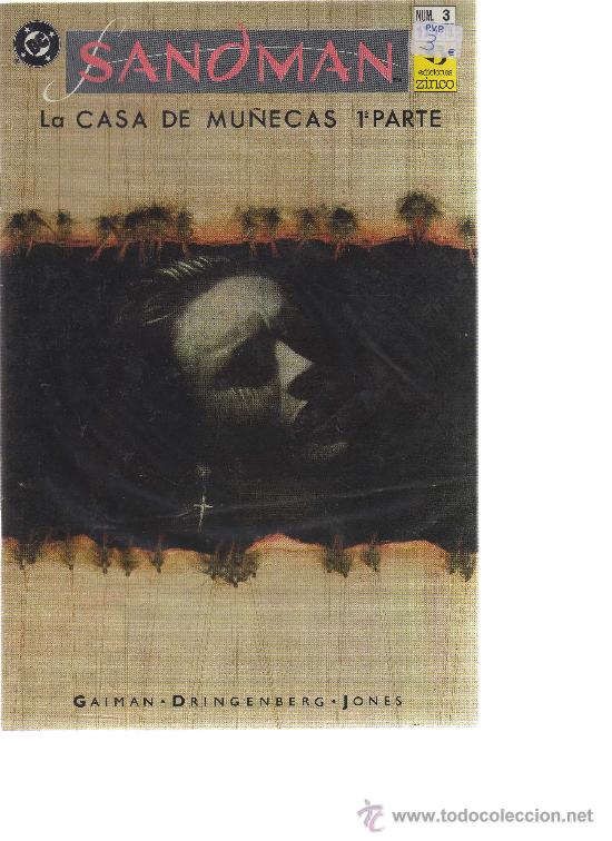 C&oacute;mics: Sandman - N&uacute;mero 3 (La casa de mu&ntilde;ecas 1&ordf; parte) - CJ43 - Foto 1