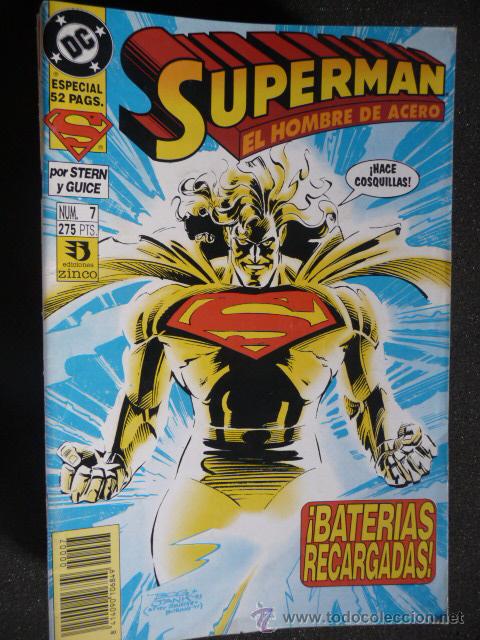 C&oacute;mics: SUPERMAN. EL HOMBRE DE ACERO. N&ordm; 7. ZINCO - Foto 1