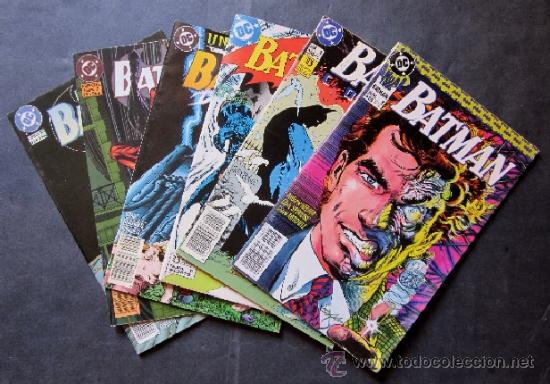 C&oacute;mics: LOTE 6 COMICS BATMAN - EDICONES ZINCO - Foto 1