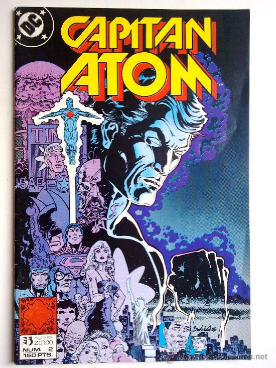 C&oacute;mics: CAPITAN ATOM, N&ordm; 2, EDICIONES ZINCO 1987, - Foto 1