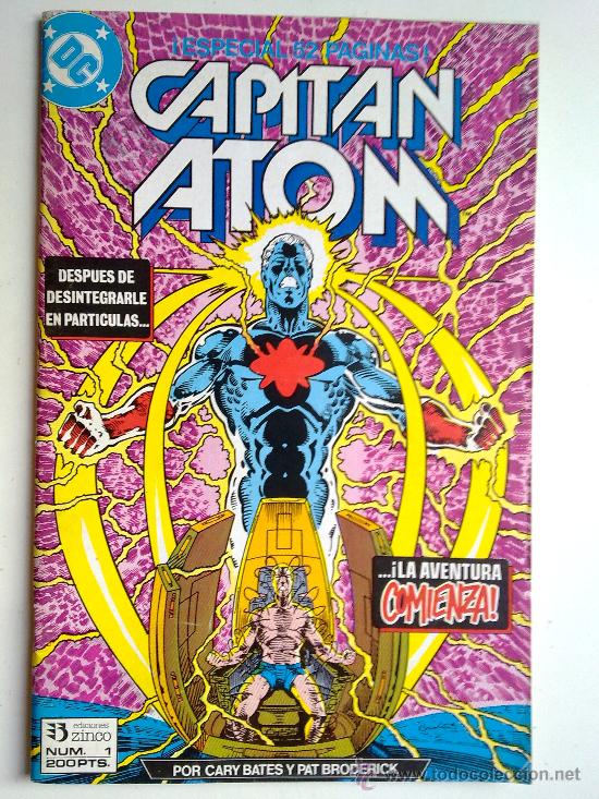 C&oacute;mics: capitan atom, n&ordm; 1, ediciones zinco 1989 en - Foto 1