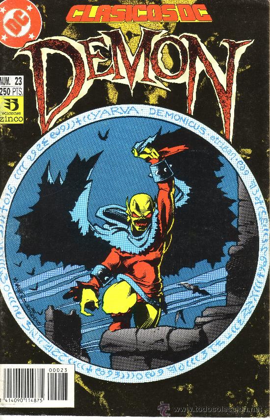C&oacute;mics: CL&Aacute;SICOS DC. THE DEMON, N&ordm; 23.- ZINCO - Foto 1
