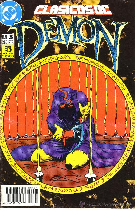 C&oacute;mics: CL&Aacute;SICOS DC. THE DEMON, N&ordm; 25 - ZINCO - Foto 1