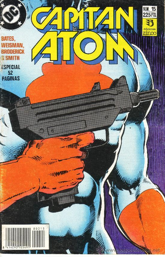 C&oacute;mics: CAPITAN ATOM N&ordm; 15 ED ZINCO 1988 - Foto 1