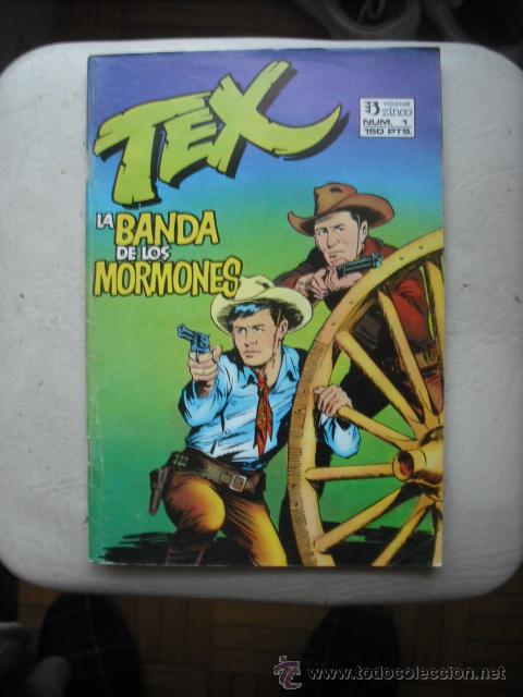 C&oacute;mics: TEX - LA BANDA DE LOS MORMONES  N&ordm; 1 - Foto 1