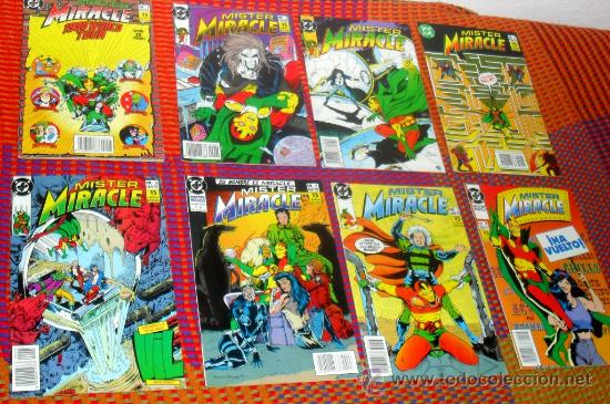 C&oacute;mics: MISTER MIRACLE COMPLETA COMICS ZINCO 8 NUMEROS - Foto 1